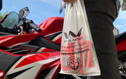 Ganti dengan Bahan Jagung, Wahana Honda Berhenti Gunakan Kantong Plastik