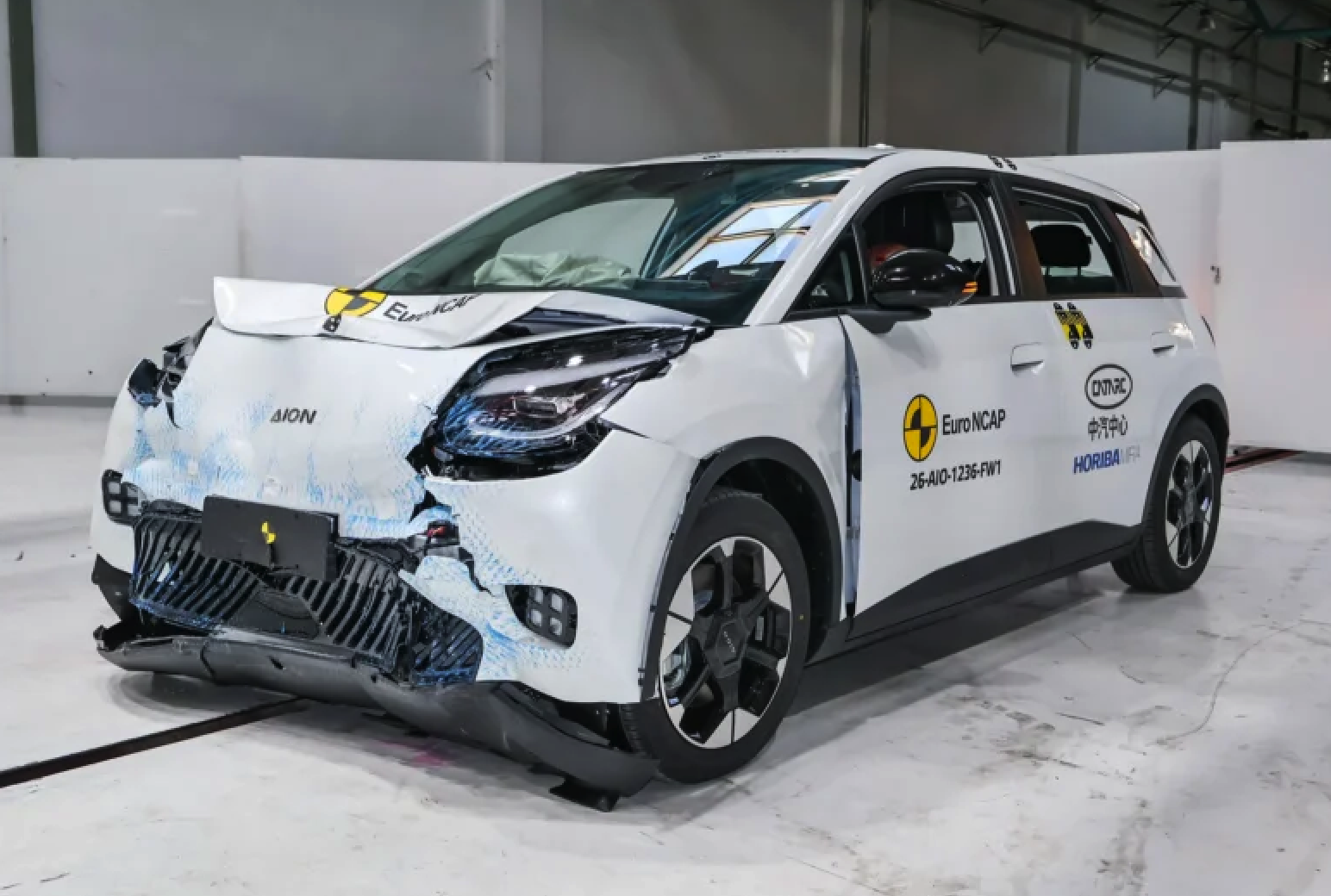 Aion UT, Geely EX2 dan Leapmotor B05 Borong Bintang 5 Euro NCAP