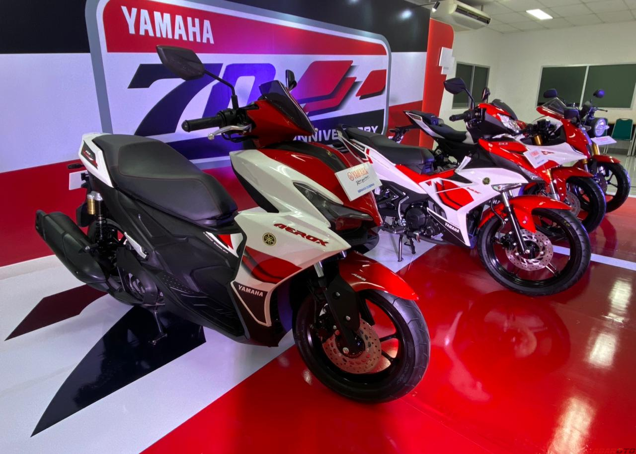 Yamaha Rilis 70th Anniversary Special Livery Pada Empat Produknya