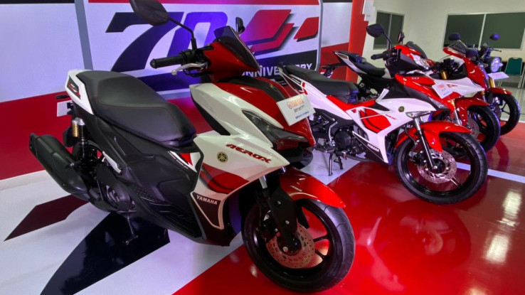 Yamaha Rilis 70th Anniversary Special Livery Pada Empat Produknya