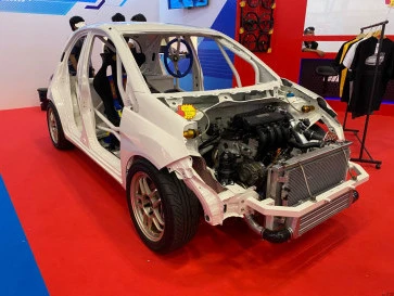 Proyek Ganas, Honda Brio Cangkok 2 Mesin Ini Bertenaga 700 dk