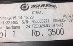 Klarifikasi Jasa Marga Tentang Struk Bukti Transaksi Tol