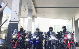 Puluhan Bikers Tuntaskan Honda Big Bike Goes To 1.918 km