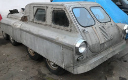 Mobil Beroda 8 Ditemukan di Rusia