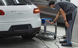 Porsche Menyediakan Layanan Uji Emisi Kendaraan