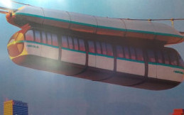 Aerobus Skytrain, Bus Gantung Listrik Ikut Partisipasi PEVS 2022