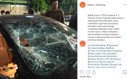 Toyota Camry Tabrak Belasan Sepeda Motor