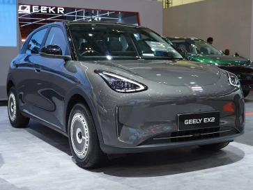 Geely EX2 Pamer Gaya Retro Futuristik Pakai Pelek Lokal, Bisa Jadi Inspirasi Nih!