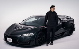 Honda NSX Garapan ARTA Tampilan Mirip Batmobile
