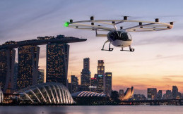 Taksi Terbang Bakal Beroperasi di Singapura Tahun 2024