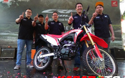Honda Tantang Konsumen Libas Sirkuit Serpong dengan CRF150L
