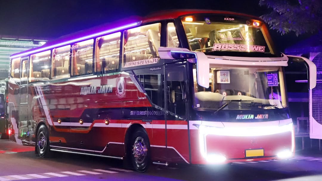 PO Mulia Jaya Hadirkan Bus Baru Pakai Bodi Skylander R25 Sky Seat