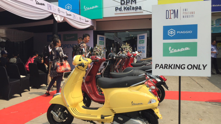 Piaggio Resmikan Dealer Baru di Jakarta Timur
