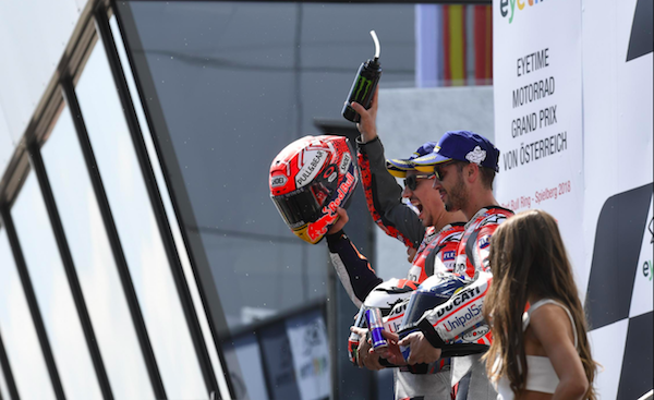 Kalahkan Marquez, Lorenzo Rajai MotoGP Austria   