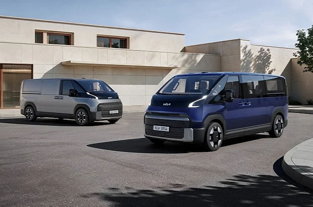 Kia PV7 Dikenalkan, EV Van dengan Kapasitas Angkut 1,2 Ton