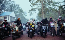 Sunset Ride di Tomohon, Ratusan Bikers Kumpul Meski BBM Jadi Tantangan