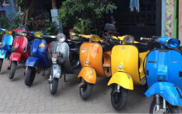Acara Sosial Jadi Kegiatan Scooterist Pondok Bahar Community (SPBC) Isi Bulan Ramadan 2023