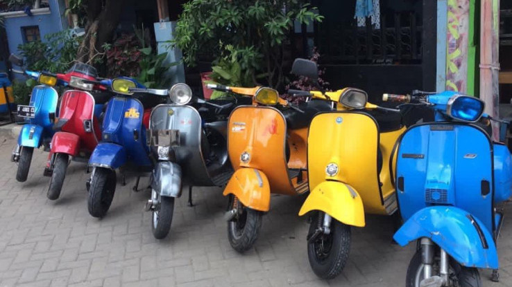 Acara Sosial Jadi Kegiatan Scooterist Pondok Bahar Community (SPBC) Isi Bulan Ramadan 2023