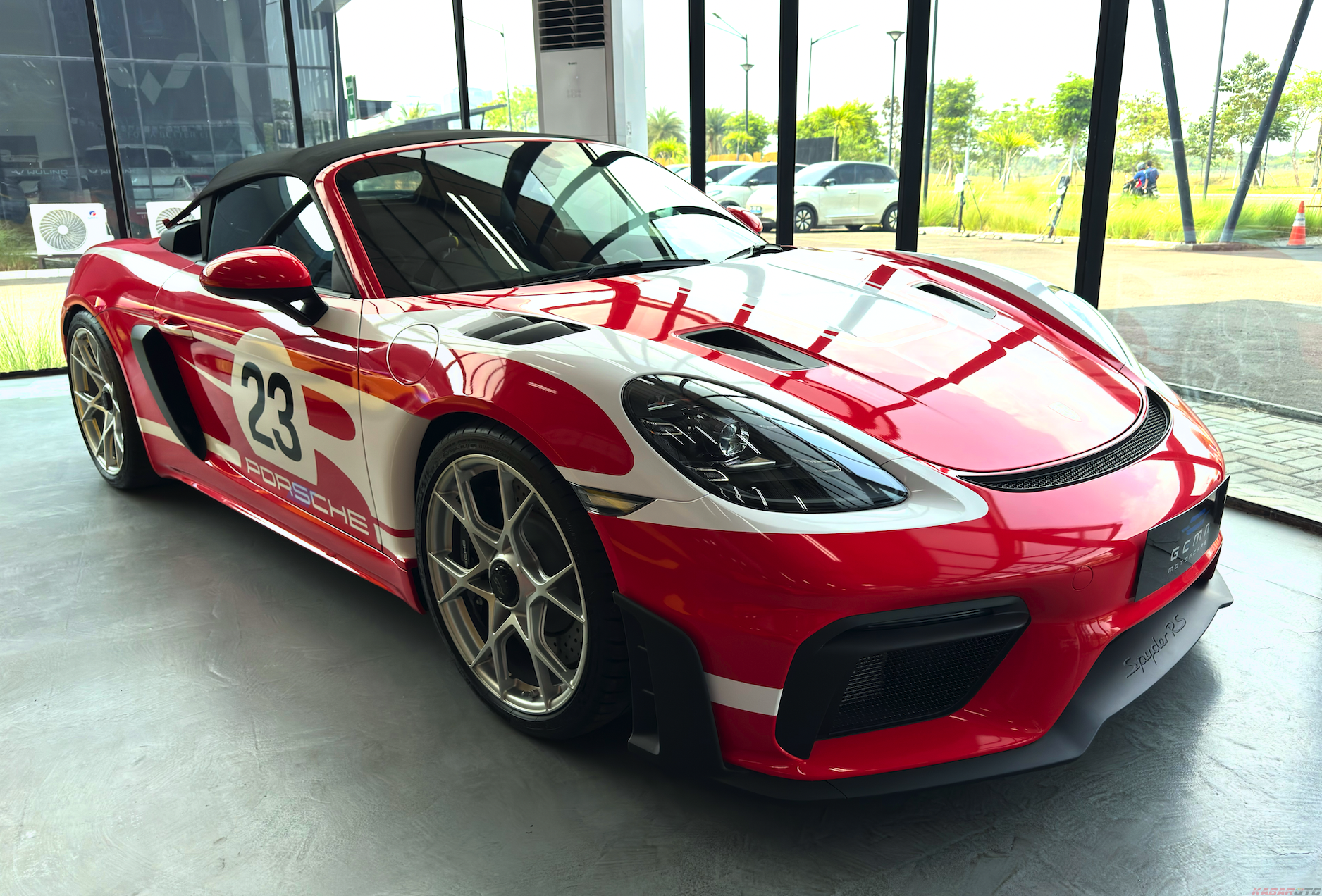 Porsche 718 Spyder RS, KabarOto, GEMA Motorcars