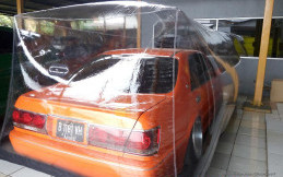 Lindungi Mobil dengan Balon Udara