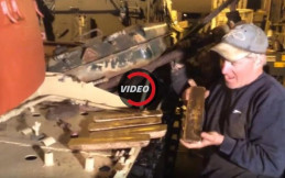 Mekanik Ini Temukan 5 Batang Emas di Tank Tentara Irak