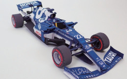 Gabut? Buat Miniatur Mobil F1 AlphaTauri AT02, Yuk