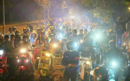 Tangerang Night Ride Vol 8 Disesaki 300-an Bikers Bermacam Aliran