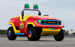 Toyota Big Red Ute Mobil Listrik 'Sayang Anak' yang Menggemaskan