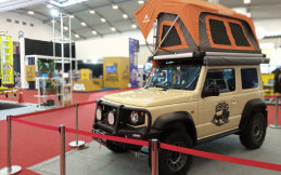 Gagahnya Modifikasi Suzuki Jimny Milik Arief Muhammad 