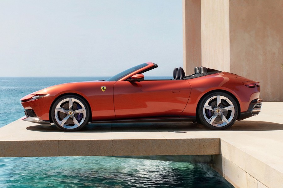Ferrari Amalfi Spider, Elegansi Tanpa Atap Menembus Batas Performa