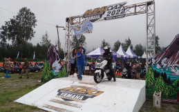 Galeri Keseruan Maxi Yamaha Day 2022 : Menembus Dinginnya Kawah Gunung Ijen