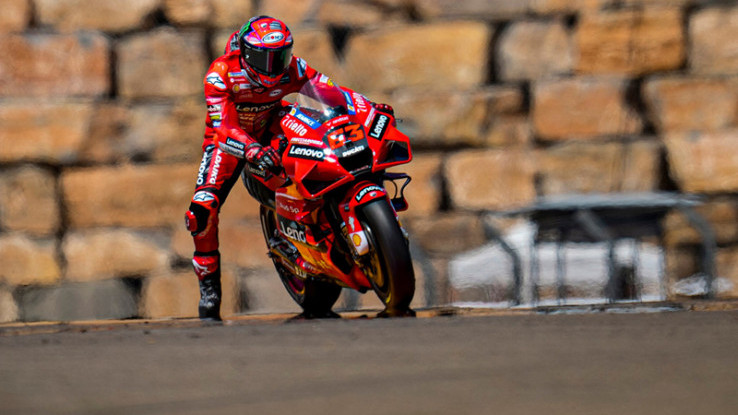 Hasil Kualifikasi MotoGP Aragon 2021: Francesco Bagnaia Pecahkan Rekor 2015