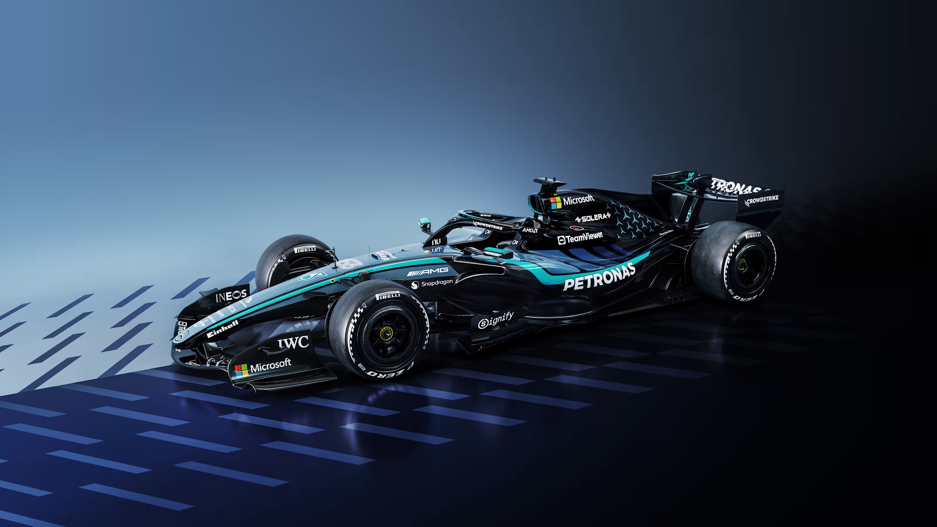 Mercedes-AMG Petronas Pamerkan Corak Khusus untuk F1 Amerika Serikat