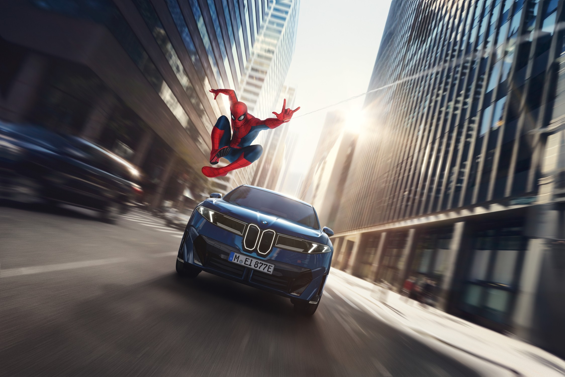 BMW iX3 Flow &ndash; Spider-Man Brand New Day