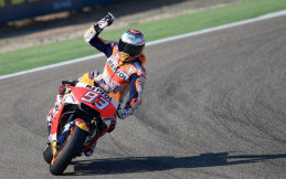 Nama Marc Marquez Abadi di Sirkuit Motorland Aragon Spanyol