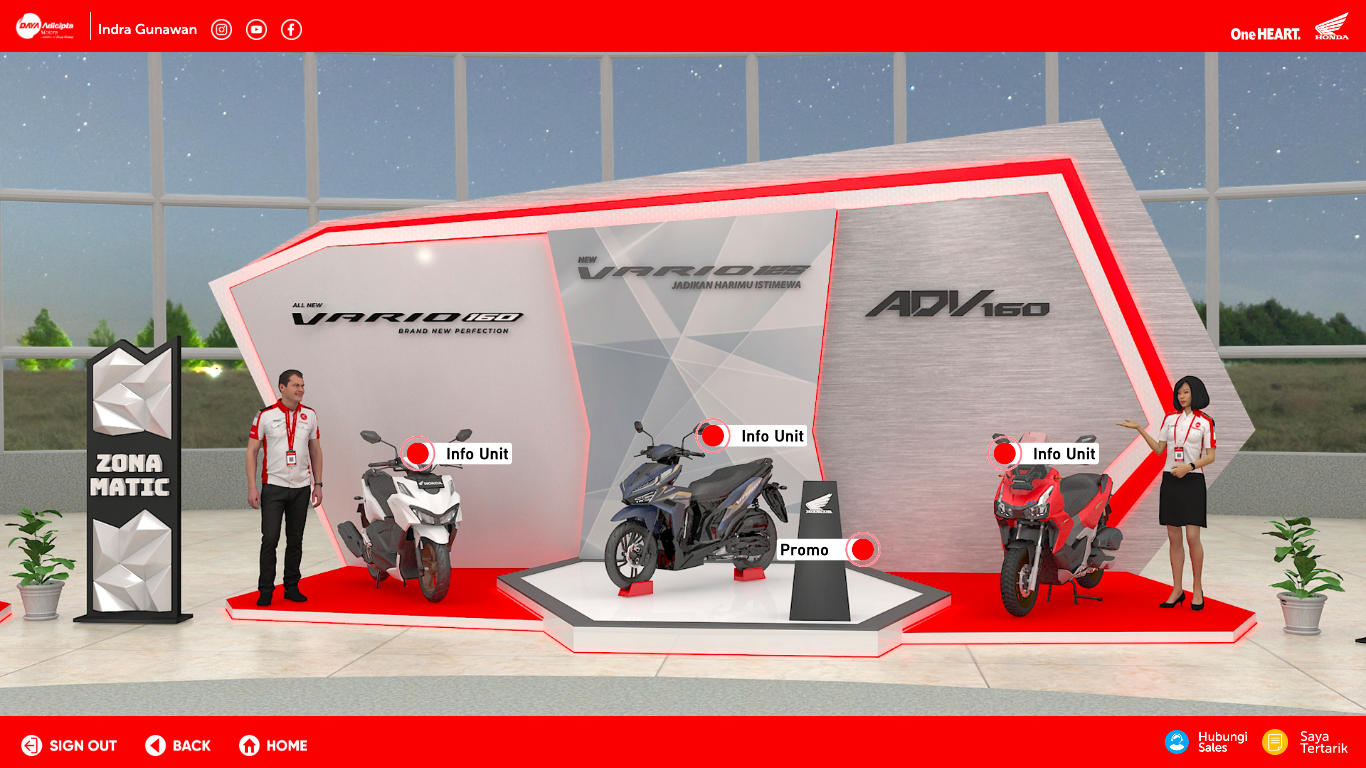 Daya Adicipta Motora Gelar Promo Valentine untuk Motor Honda