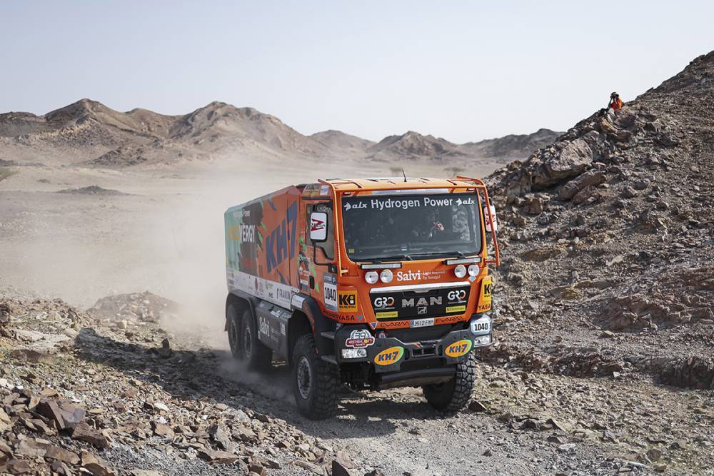 Profil Truk MAN TGA Hydrogen di Ajang Balap Rally Dakar 2026
