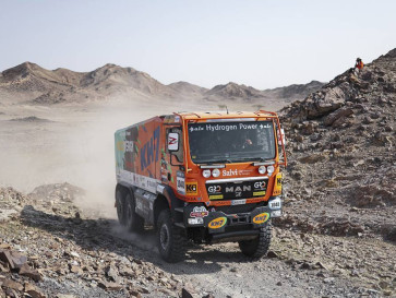 Profil Truk MAN TGA Hydrogen di Ajang Balap Rally Dakar 2026