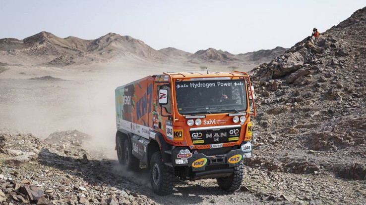 Profil Truk MAN TGA Hydrogen di Ajang Balap Rally Dakar 2026