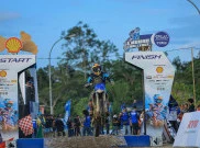 Shell BLU CRU Yamaha Enduro Challenge 2026 di Kabupaten Landak, Penonton Padati Lokasi