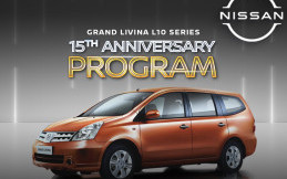 15 tahun Grand Livina L10 Series, Nissan Indonesia Tebar Promo Paket Ganti Oli
