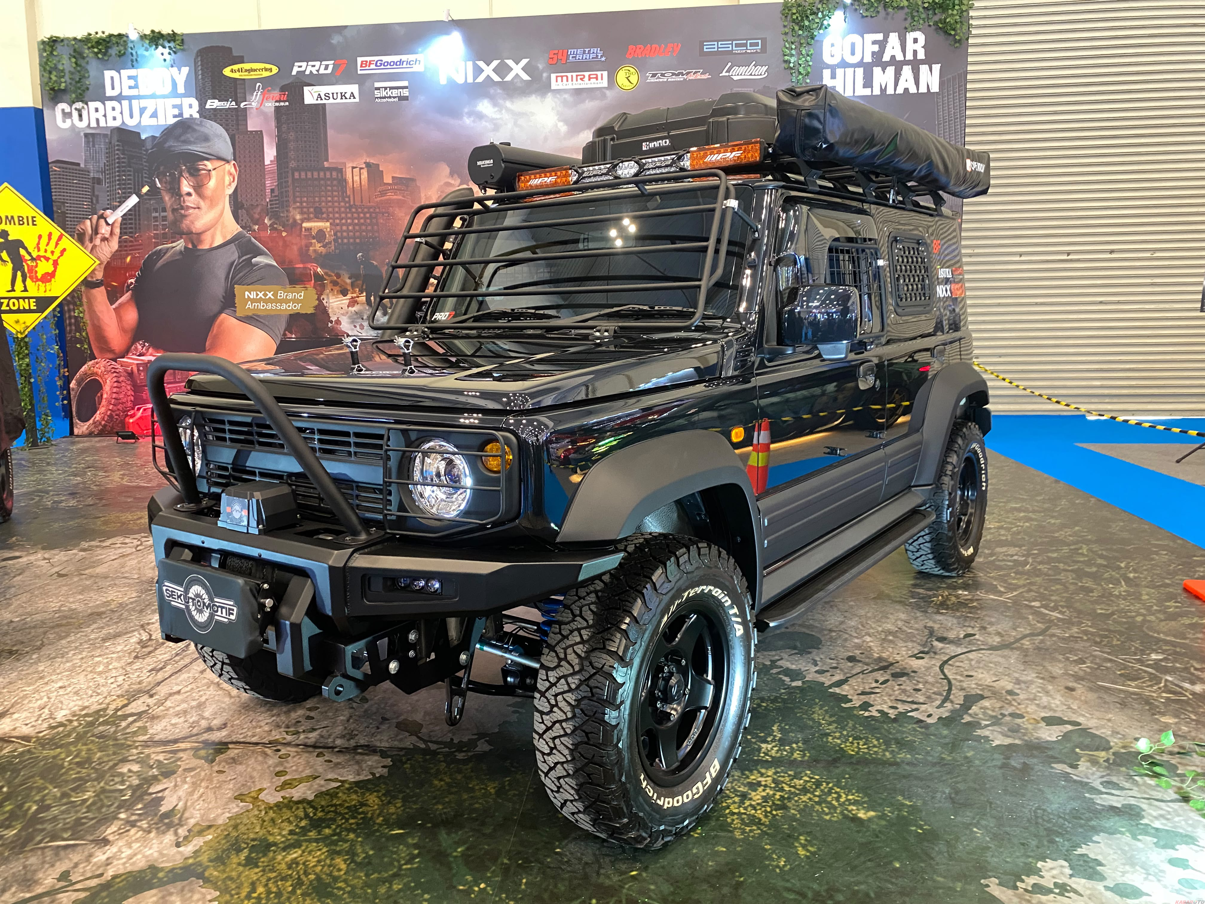 Gofar Hilman Punya Suzuki Jimny 5 Door Anti Zombie, Modifikasinya Bikin Melongo!