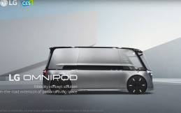LG Omnipod, Mobil Konsep Memiliki Banyak Fungsi Mobilitas 