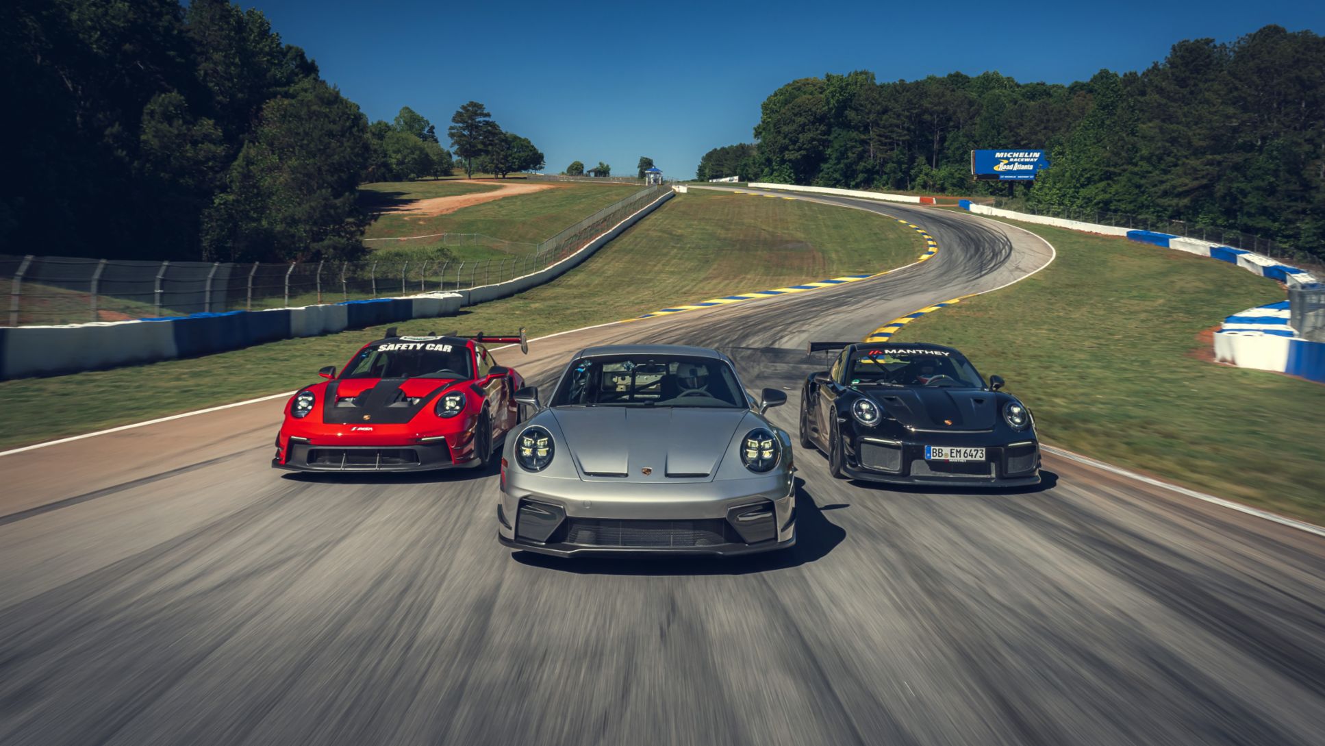 Porsche Ciptakan Tiga Rekor Sekaligus di Road Atlanta, 911 GT2 RS Manthey yang Tercepat