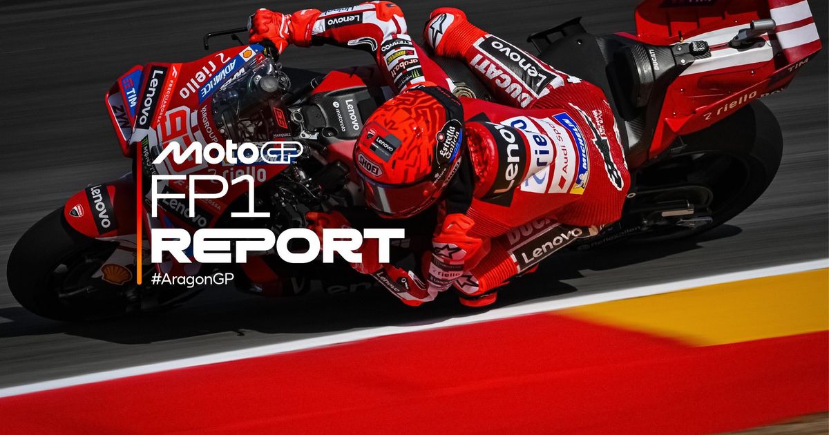Marc Marquez Menggila di FP1 MotoGP Aragon 2026, Jorge Martin Posisi 18