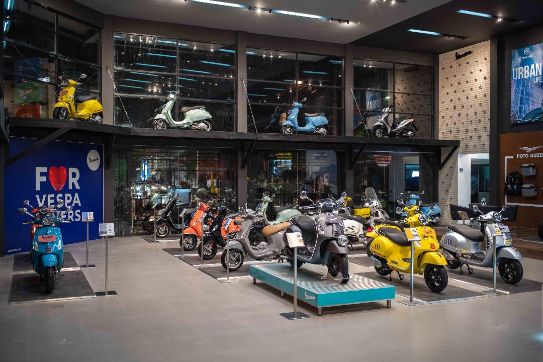 Piaggio Group Gandeng Kharisma Motor Buka Diler Motoplex 4 Merek di Yogyakarta