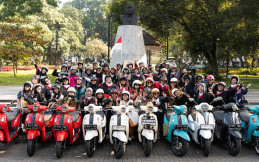 Begini, Kalau Cewek-cewek Kece Motoran Bareng di Acara Victory Ride