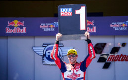Diggia Jawara Moto2 di Sirkuit Jerez Spanyol
