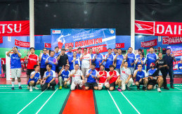 Forwot dan Daihatsu Gelar Fun Badminton Bareng Jurnalis Otomotif 