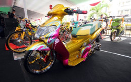 Bergaya Retro, Yamaha Nouvo Lele Jadi Jawara RSWA 2019 Manado